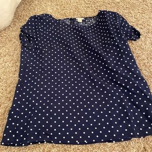 J Crew short sleeve top